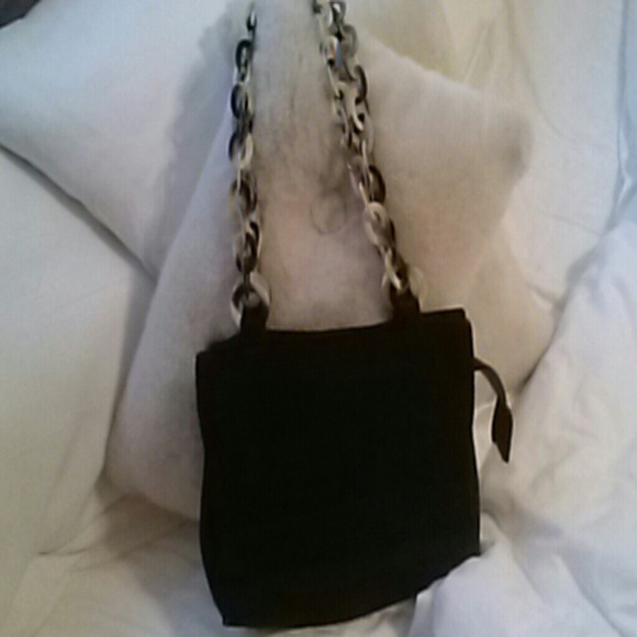 Beautiful tortoise shell handle purse