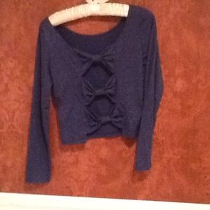 Delia's top blue size medium.