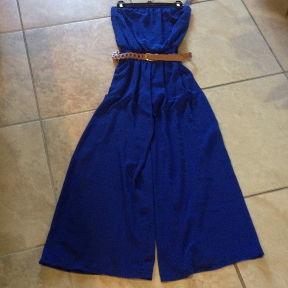 Strapless Jumpsuit