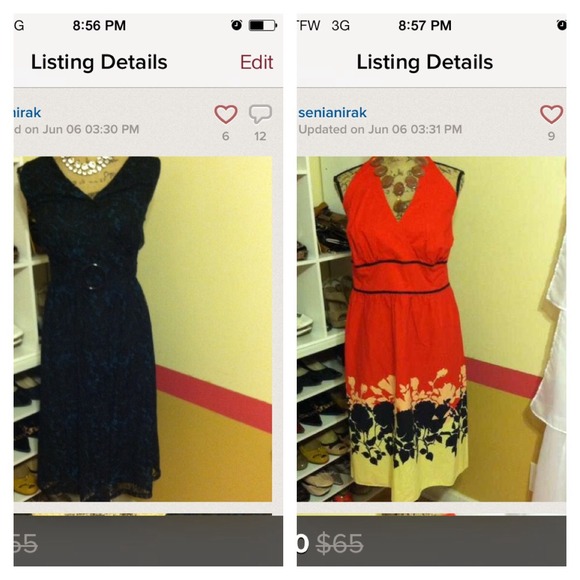2 dresses ✌️👗👗