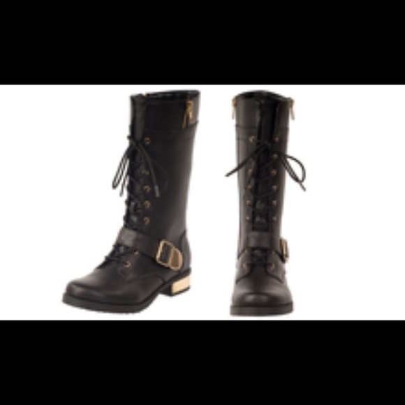 Lace up Combat Boots