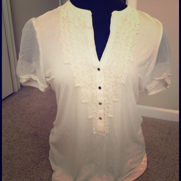 Ruffled blouse