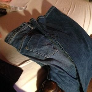 Boot cut jean light wash