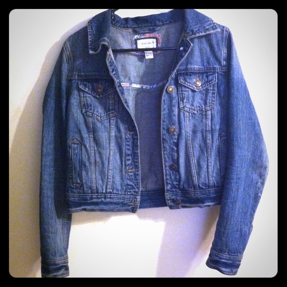 Distressed Denim Jacket