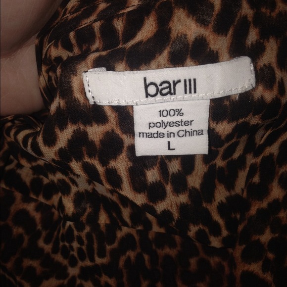 Large Cheetah Print Blouse - Picture 2 of 2