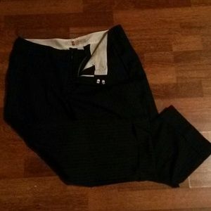 Ankle pin striped pants