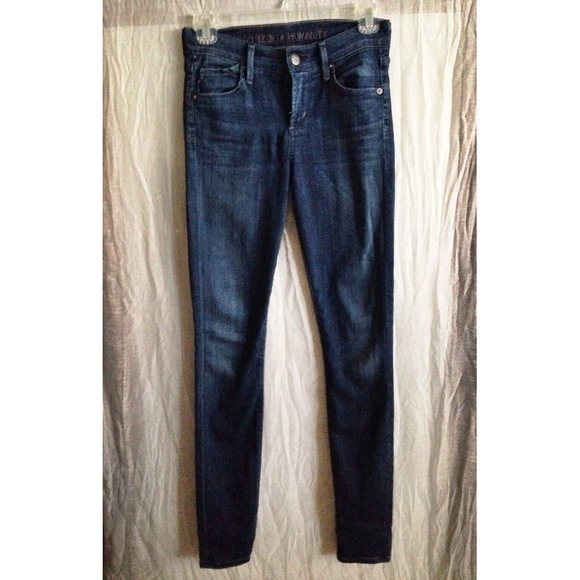 SOLD Citizens Of Humanity dark wash skinny jeans