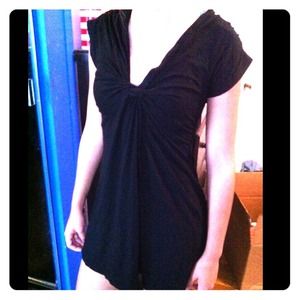 Black top/short dress