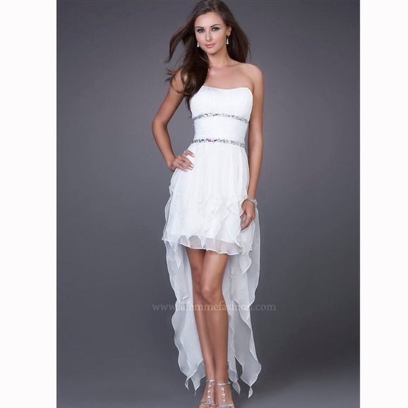 La Femme Style #15087 in White