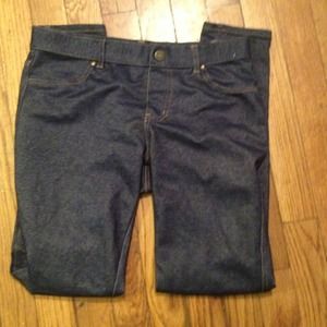 Dark blue jeggings