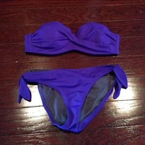 Victoria's Secret purple bathing suit