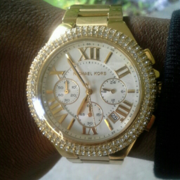 Michael Kors Accessories - Authentic Goldtone Michael Kors watch