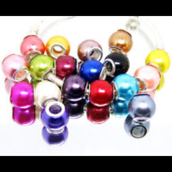 Acrylic "925" beads