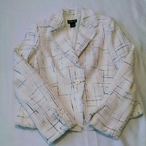 Style & Co. Off White Jacket.