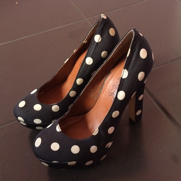 Polkadot High Heels