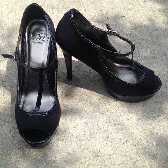 Black heels
