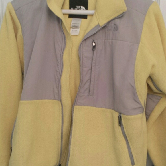 North Face denali yellow
