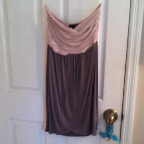 Bloomingdales aqua size m tube dress