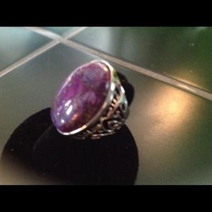 Jewelry - Genuine purple turquoise and sterling FLASH💥& 45 Jewelry - Genuine purple turquoise and sterling FLASH💥& 45