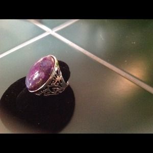 Jewelry - Genuine purple turquoise and sterling FLASH💥& 45 Jewelry - Genuine purple turquoise and sterling FLASH💥& 45