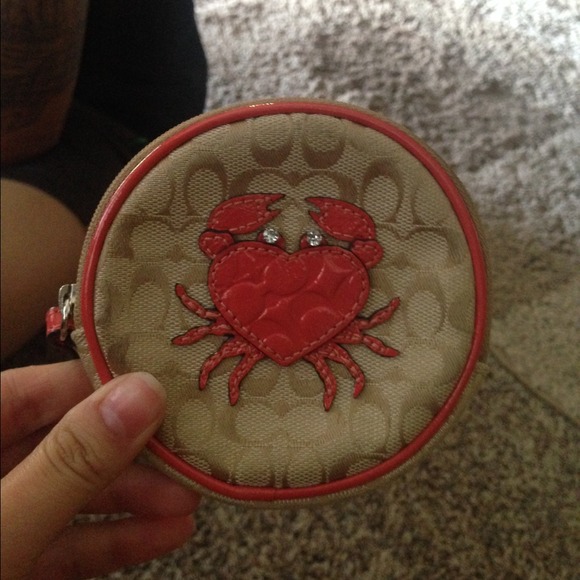 Authentic Coach coin purse