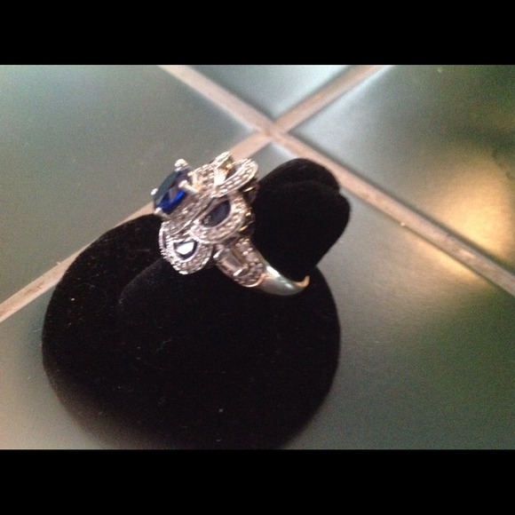 Victoria Wieck 925/faux sapphire$175 - Picture 2 of 4