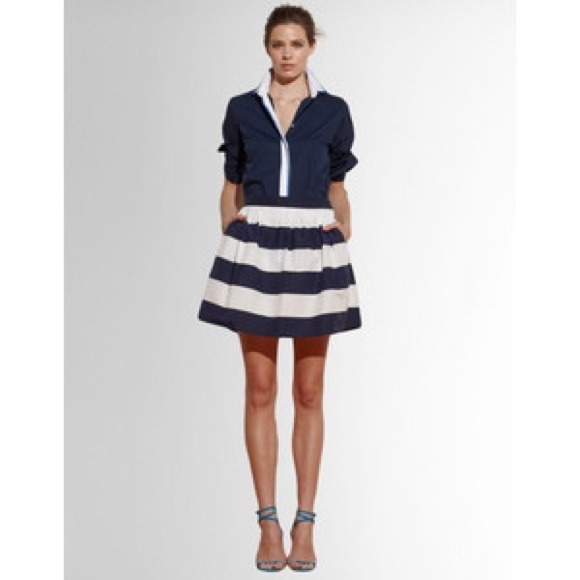 Pink Tartan striped skirt