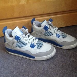 Military Blue 4s