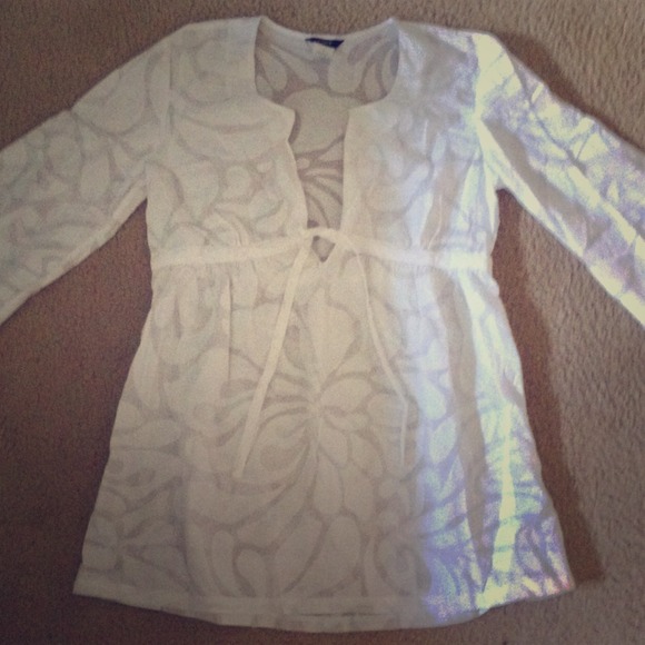 Jcrew tunic coverup