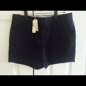 J. Crew navy blue chino shorts
