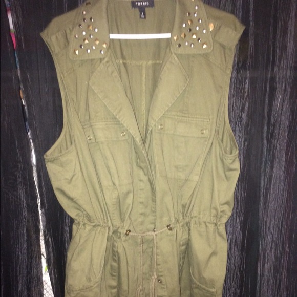 Torrid military vest