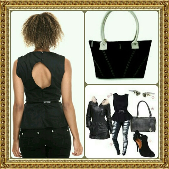 SOLD Locally🎉HP🎉 🍷Ali & Kris Peplum Top🍷 - Picture 4 of 4