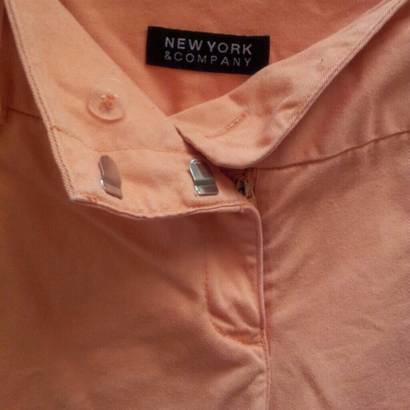 High waisted new york & company light orange - Picture 2 of 3