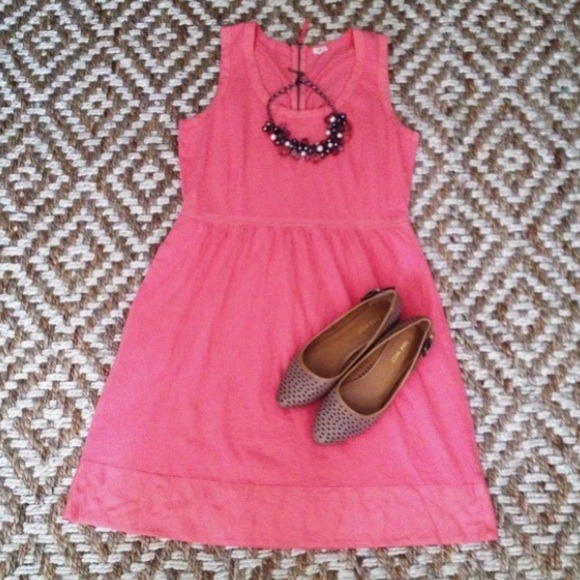 J. Crew Dresses - πHPπ Pink/coral J. crew summer dress J. Crew Dresses - πHPπ Pink/coral J. crew summer dress