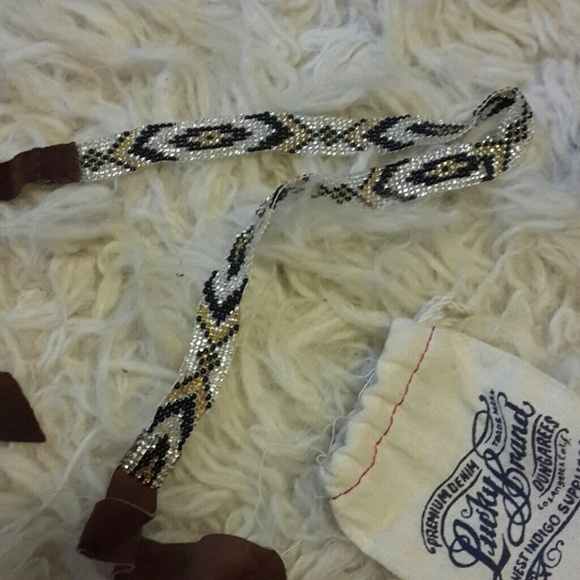 --SOLD--Lucky Brand Beaded Headband