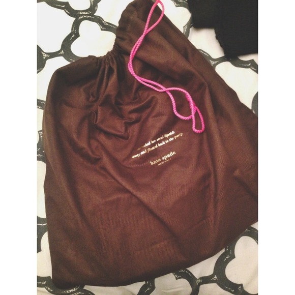 Kate Spade dust bag