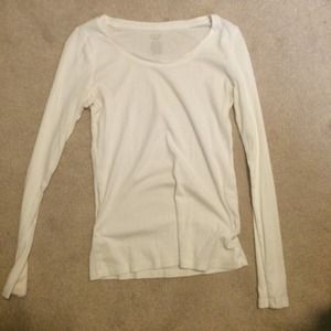 White long sleeve shirt