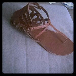 Charlotte Russe sandles ?? only worn once!