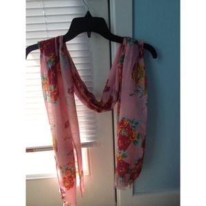 Floral scarf