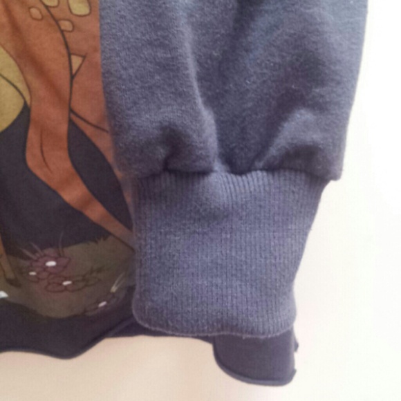 BUNDLED Disney Bambi Sweater charcoal gray - Picture 2 of 4