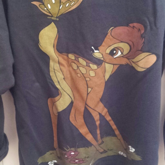 BUNDLED Disney Bambi Sweater charcoal gray - Picture 4 of 4