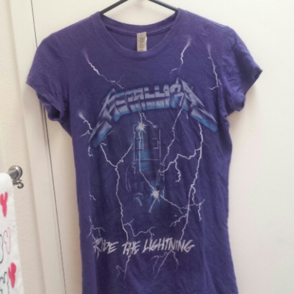BUNDLED Metallica Rare Purple tee - Picture 2 of 2