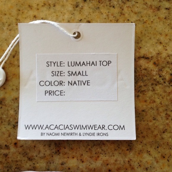 Acacia Swimwear Lumahai Top (Native) - Picture 2 of 2