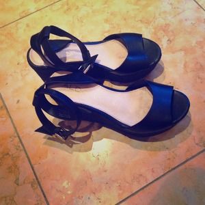 Aldo Wedges, worn once on the boardwalk...