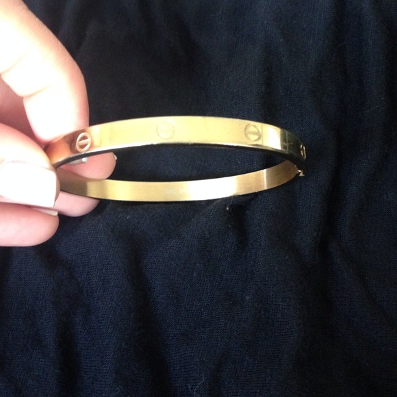 Cartier /inspired clip bracelet