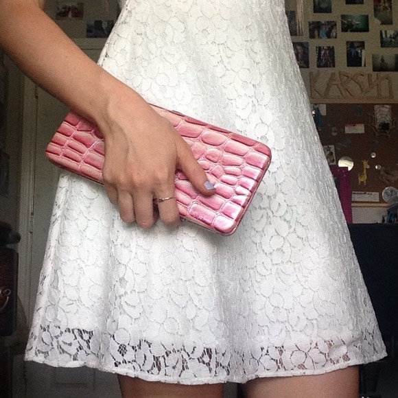 Pink wallet