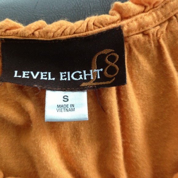 Orange dress very love.  Has been worn many times. - Picture 5 of 5