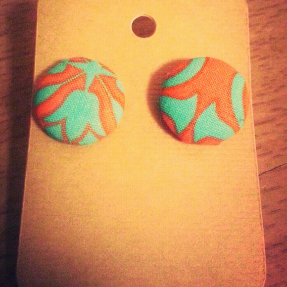 Fabric Earrings