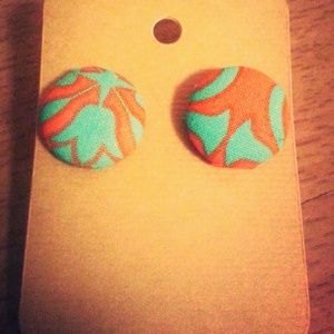Fabric Earrings