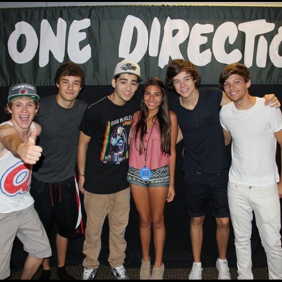 Red Crop top (worn to meet 1D)